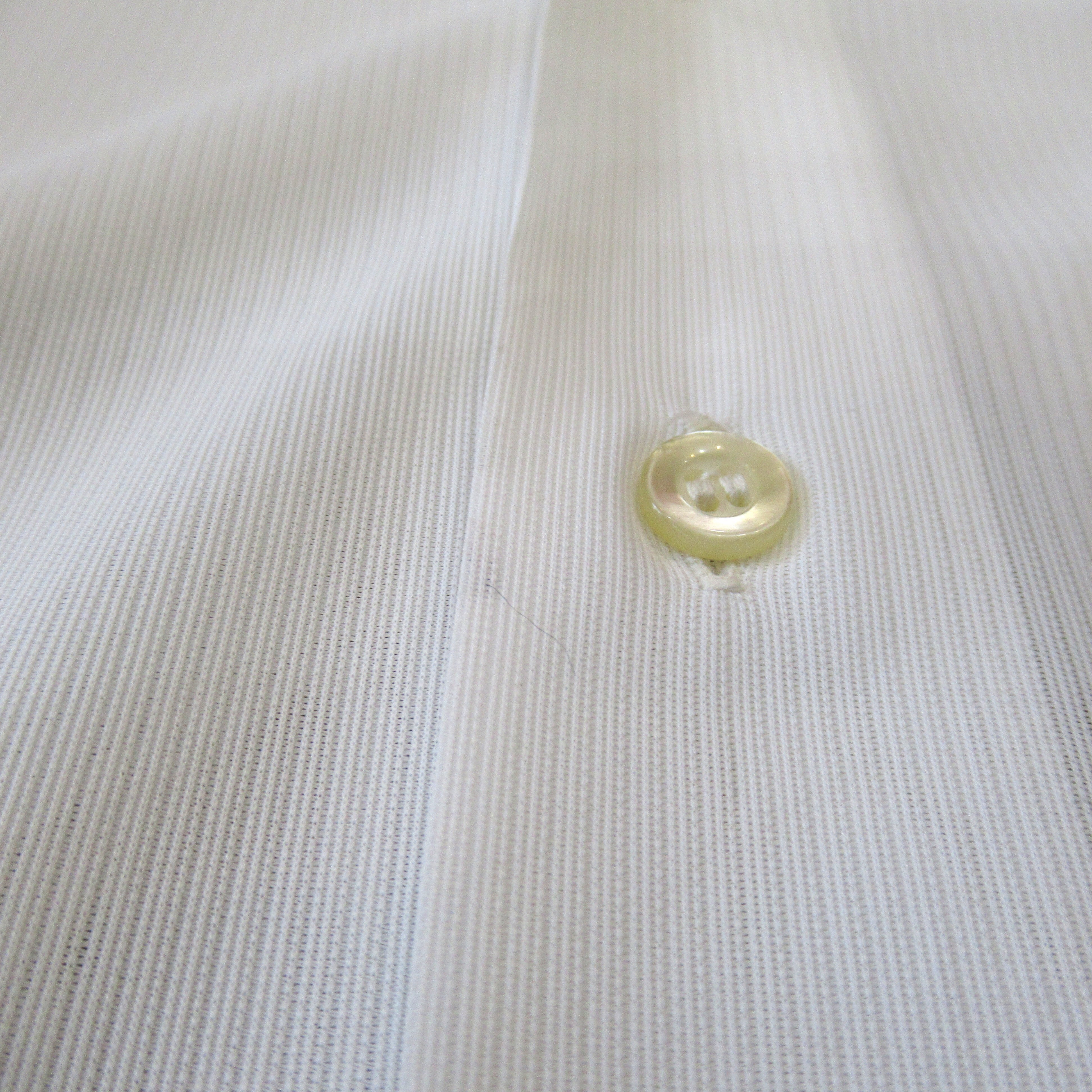 60S ARROW S/S Poly White Shirt【About 15 1/2】 | drop by