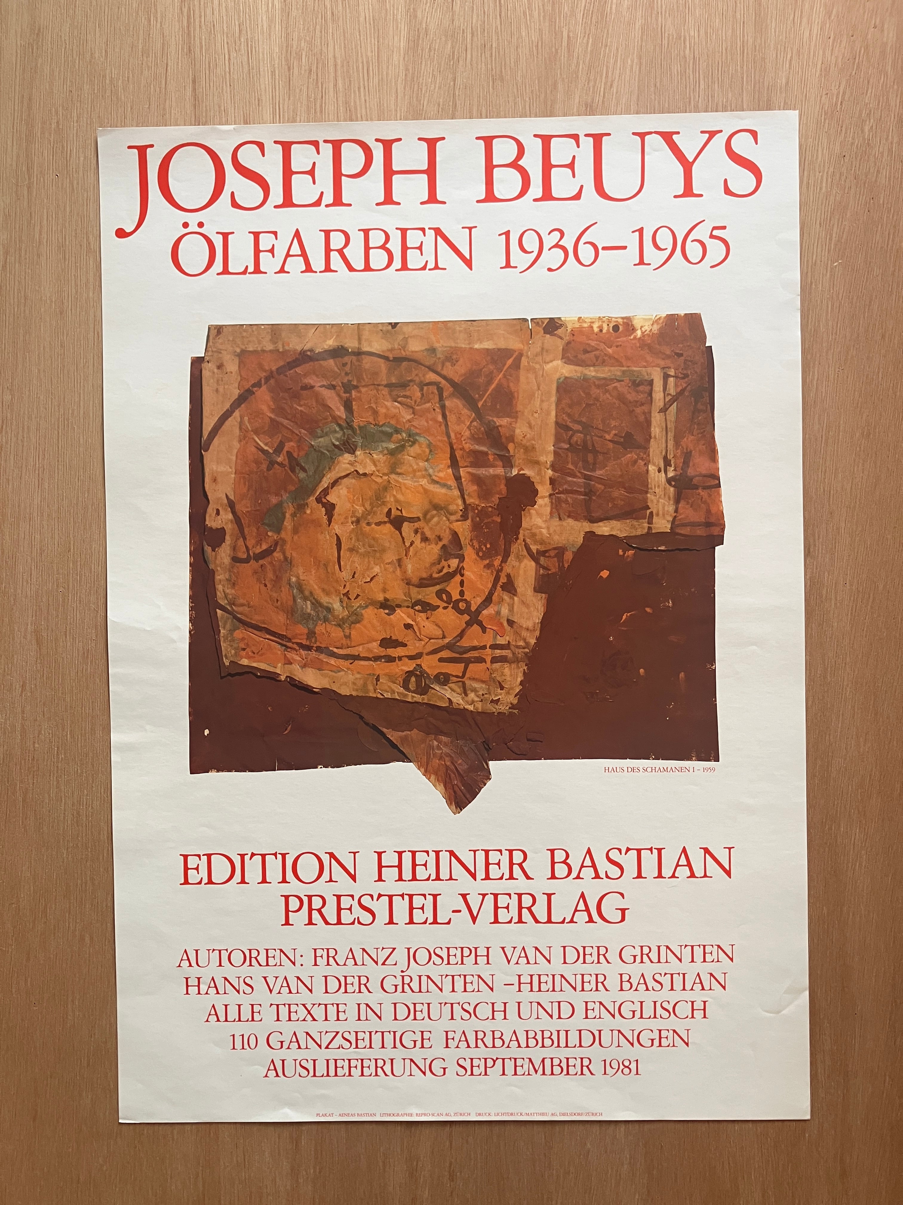 Joseph Beuys｜ヨーゼフ・ボイス 展覧会 ポスター 【公式通販】