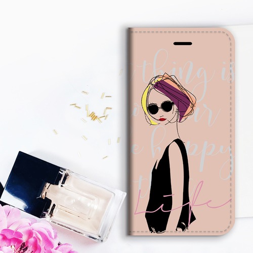 帯なし手帳型ケース“ Usugaki”