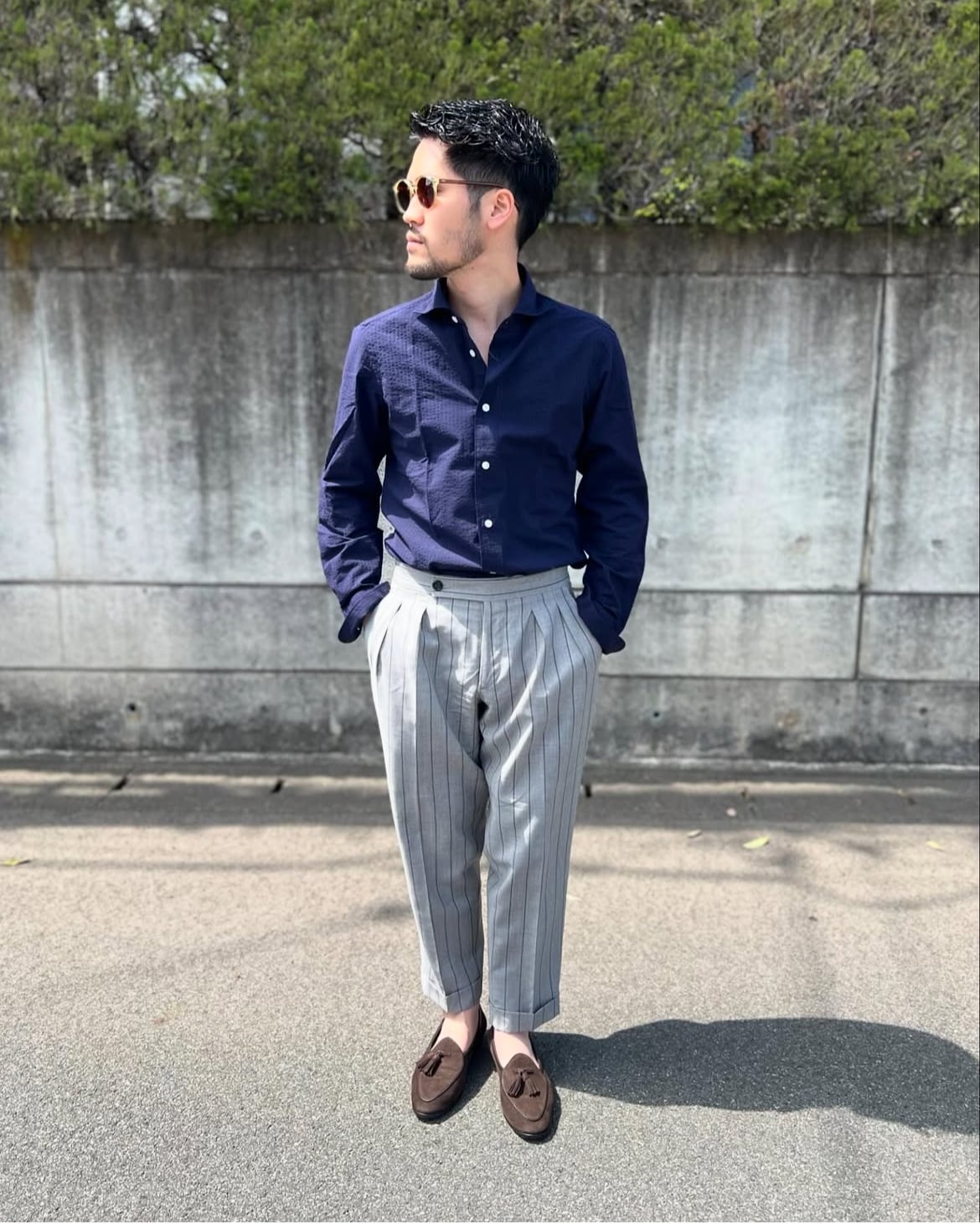 Finamore（フィナモレ）SIMONE（シモーネ）BALI（バーリ）シアサッカー