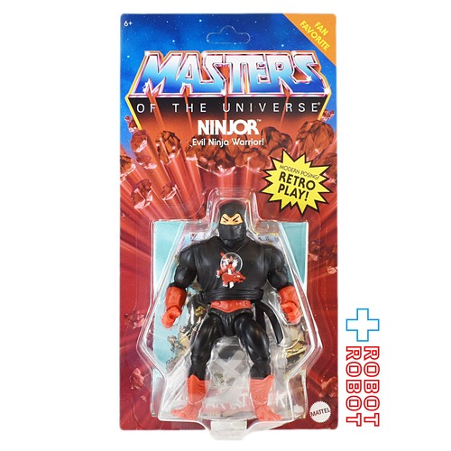 マテル MOTU マスターズ・オブ・ザ・ユニバース オリジンズ ファンフェイバリット ニンジョール 5.5インチ アクションフィギュア 未開封