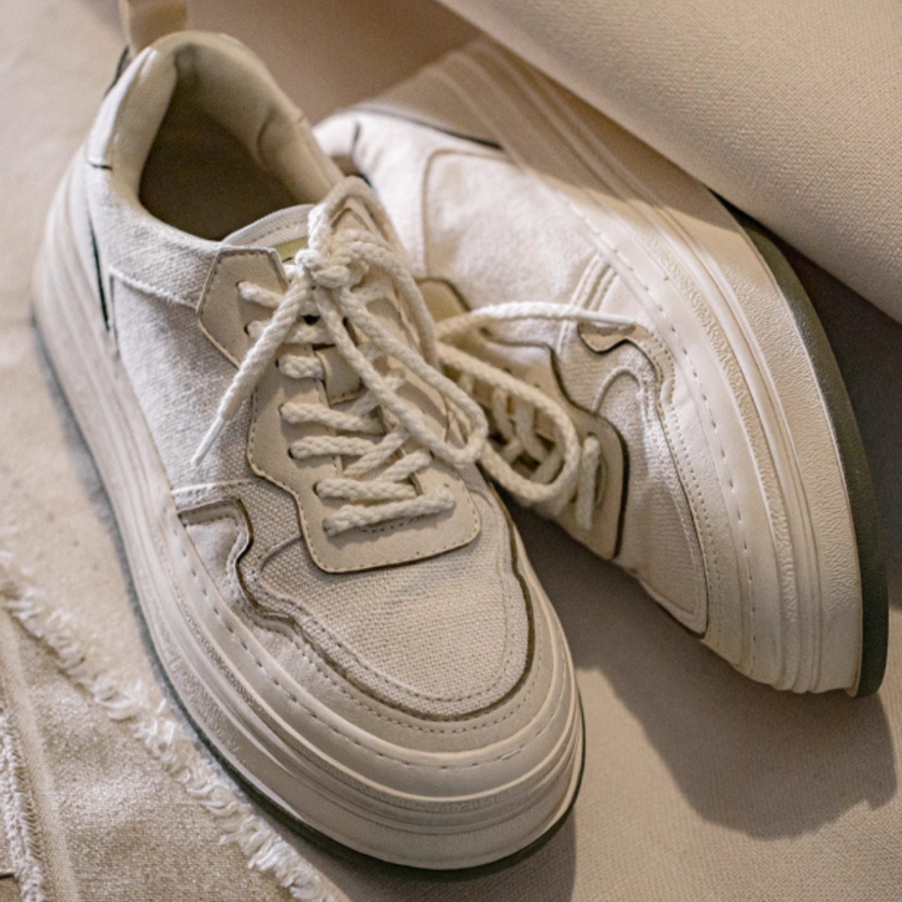 MKLホワイト ヘビーキャンバス 　S0012