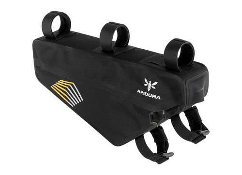 APIDURA アピデュラ　防水バイクパニアバッグ グレー/イエロー　4点セット APIDURA アピデュラ防水バイクパニアバッグ グレー/イエロー4点