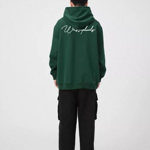 Back script logo hoodie 1162