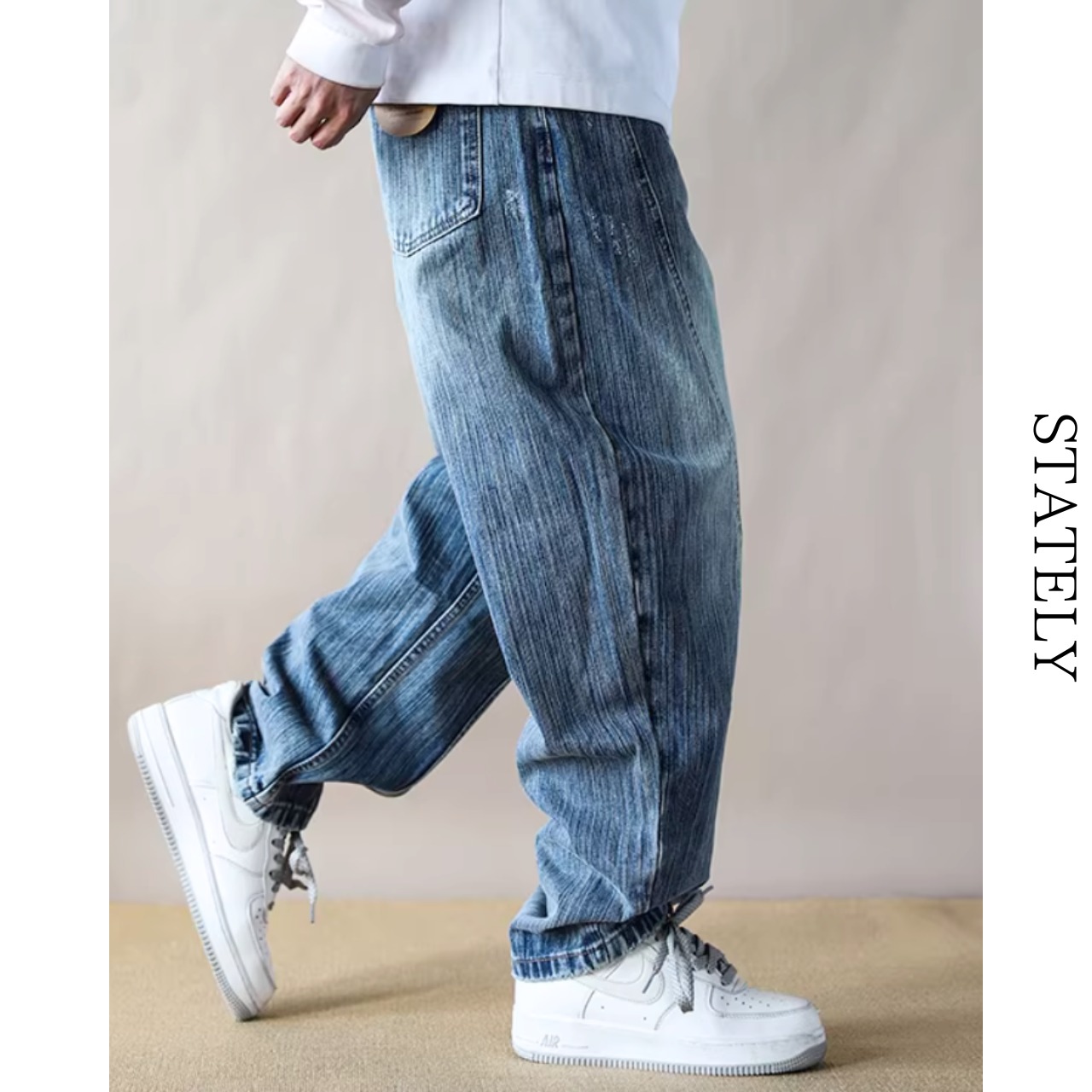 Vintage Fade デニムジョガー Pants_B93・画像7