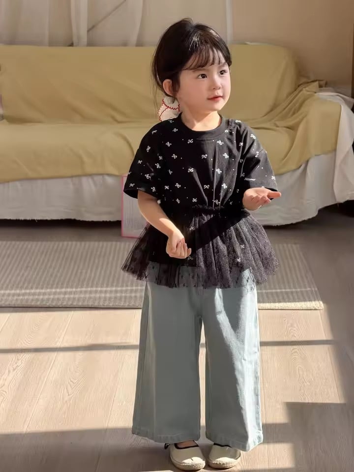 リボンチュールトップス