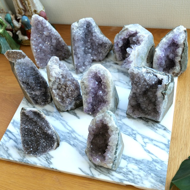 【やさしく包み込み、心を癒す】ラベンダーアメシストカペーラT25_6