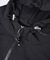 【直営店限定ITEM】レース×パッチルーズジップフーディー (BLACK) CQ-47125H