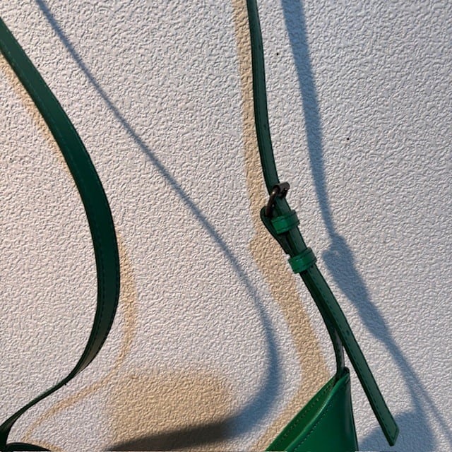 B.stuff　ナイロン×レザーコンビショルダー(フェンネル)