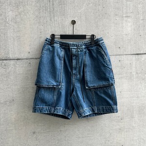 JUUN J  Pocket Denim Shorts  BLUE