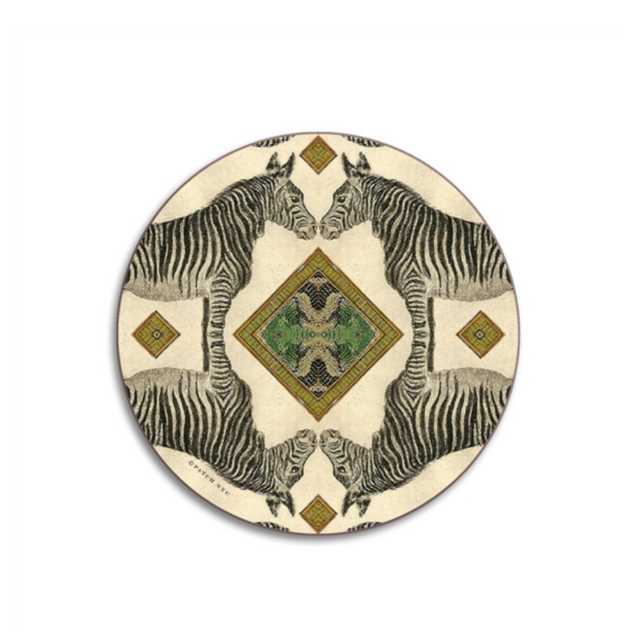 【avenidahome】 coaster -zebra-