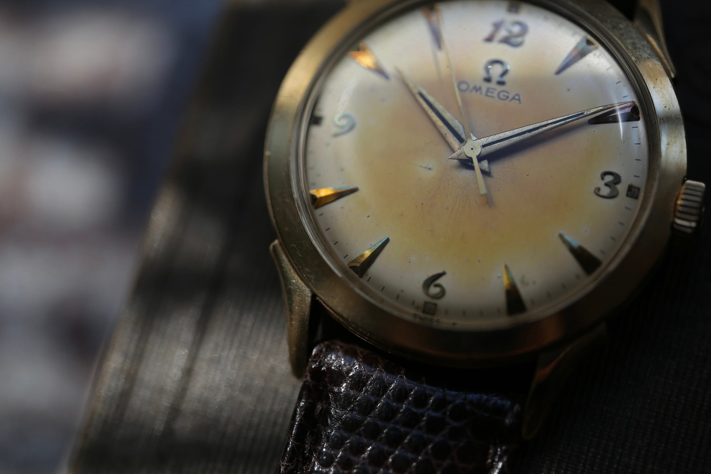 【OMEGA】 1952年製 オメガ U.S.モデル グラデーションダイヤル 手巻き / Vintagewatch / Cal.371