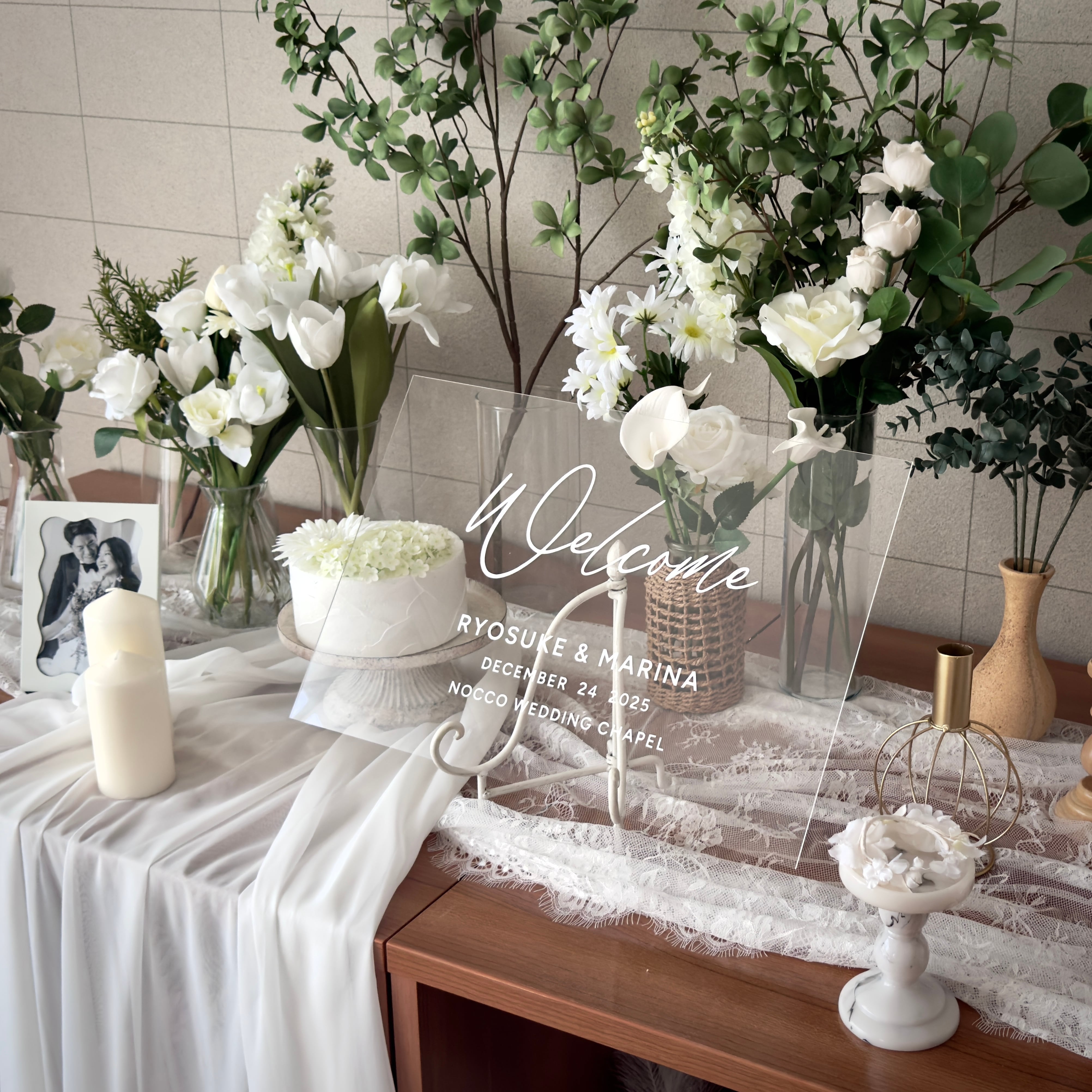GRACEFUL NATURAL （レンタルウェルカムスペースセット)|結婚式