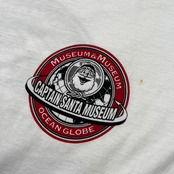 タグ付き CAPTAIN SANTA キャプテンサンタ MUSEUM プリント 半袖Tシャツ /ホワイト/ビンテージ