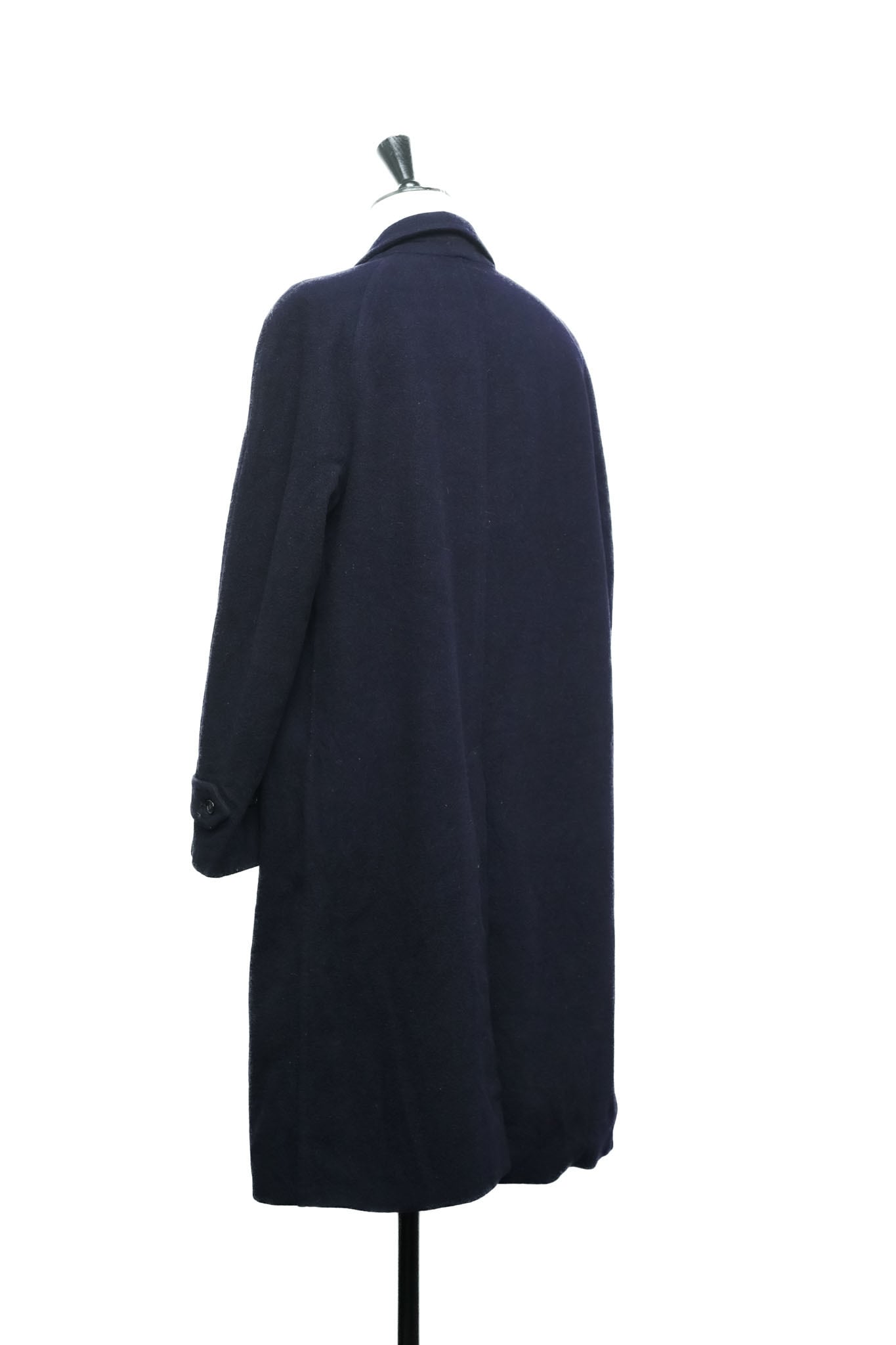 80's “Burberrys” Wool & Camelhair Balmacaan Coat – Made in England
