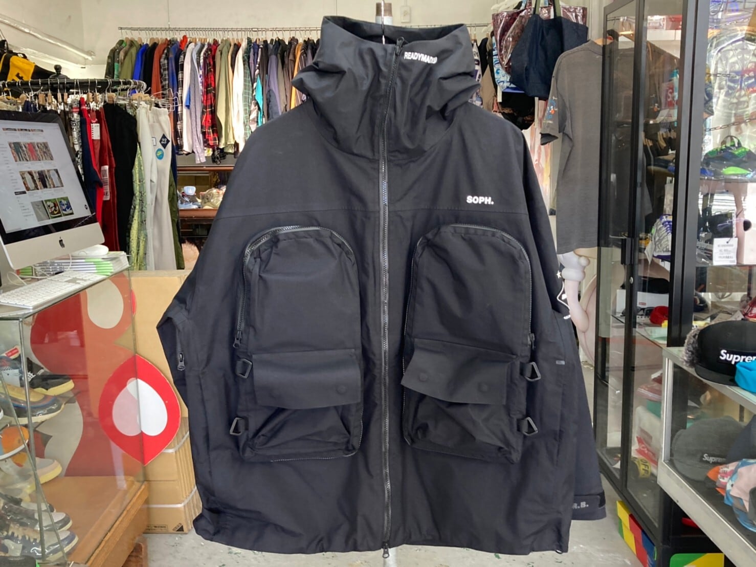 READYMADE × 20TH SOPH F.C. REAL BRISTOL 3L MULTI POCKET JACKET 