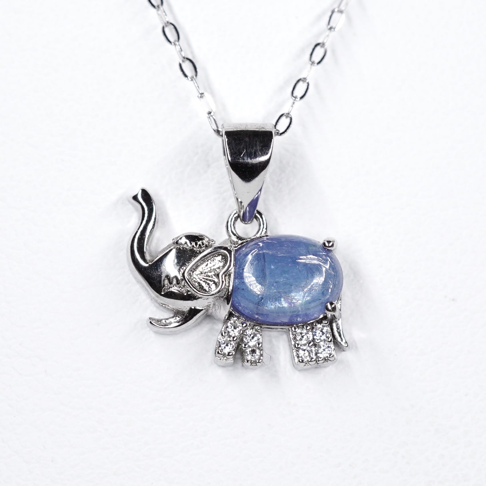 ペンダントトップのみ♦︎タンザナイト♦︎WGカラー《0219》