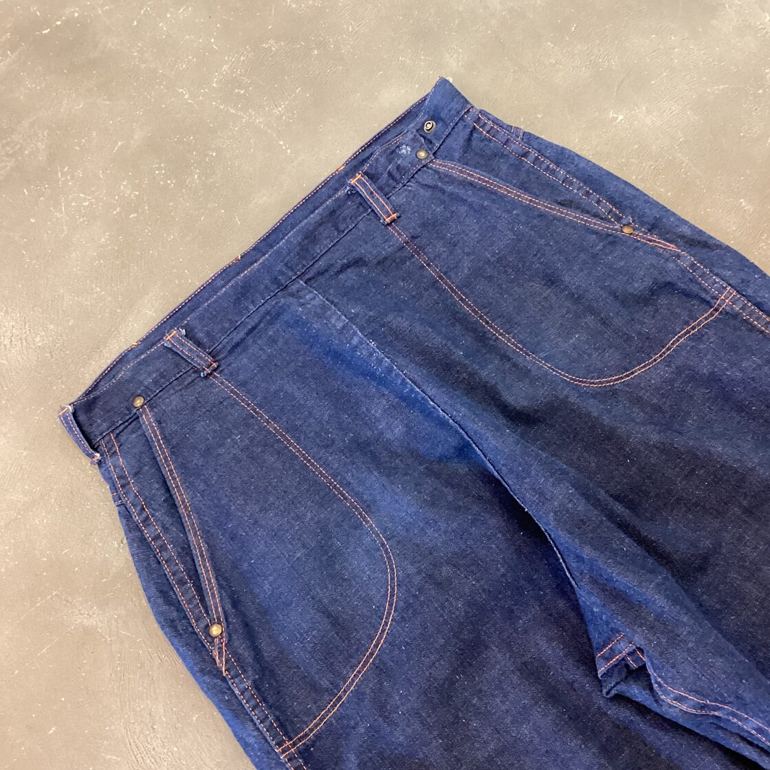 60s BLUE BELL デニムランチパンツ “Dark Color” ブルーベル ミセス 