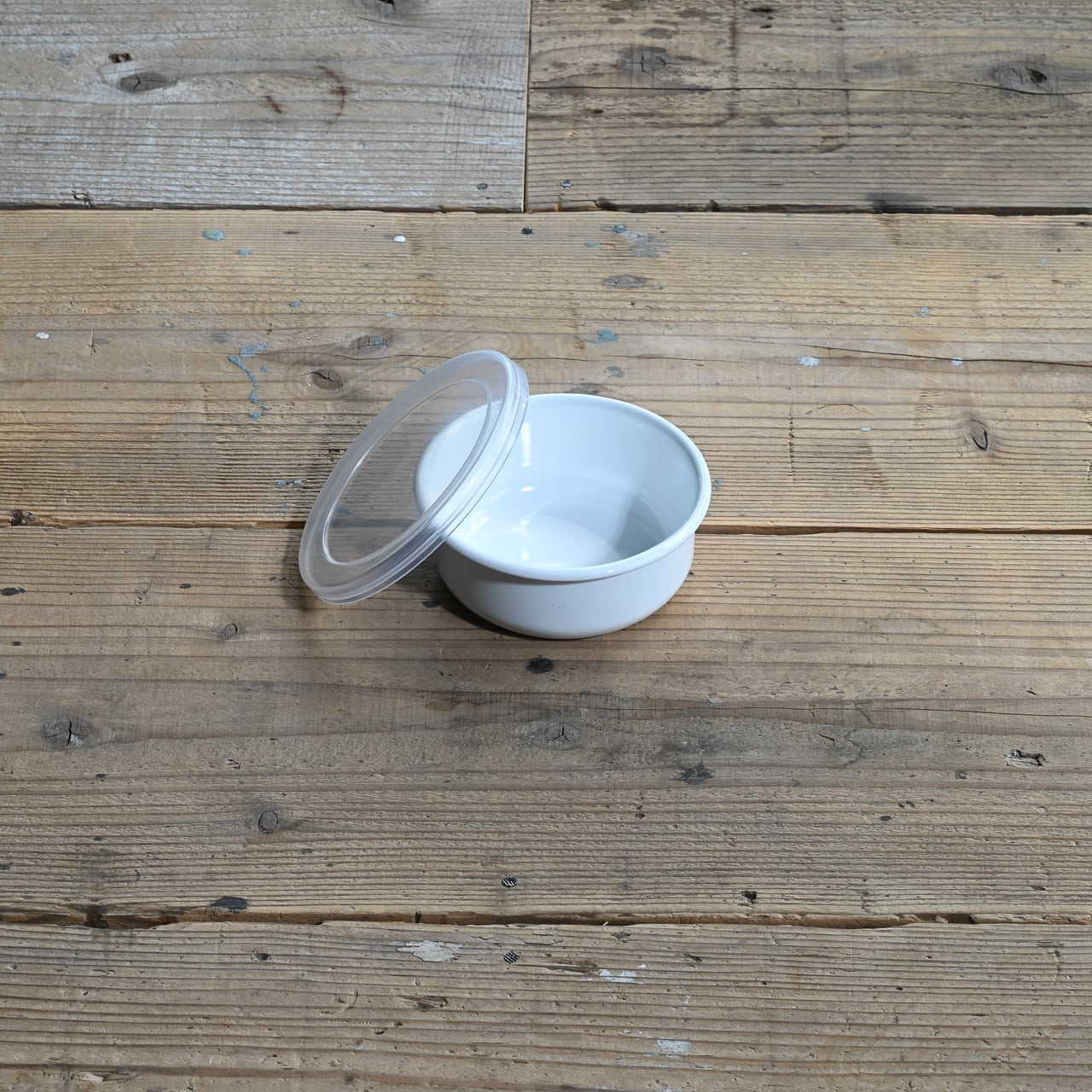 琺瑯の保存容器（蓋付）/白》ラウンド 10cm| 野田琺瑯 | a.278 for