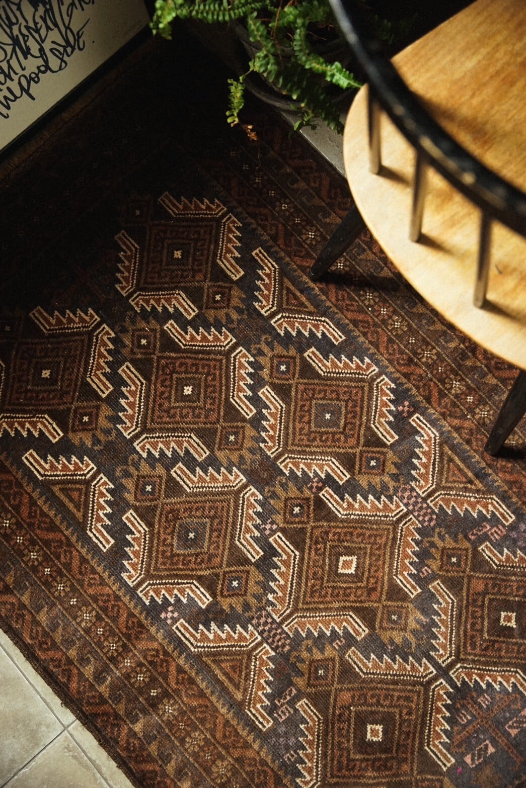 1087 -Vintage Baluch rug | 手織りのヴィンテージラグ専門店 | Bahr
