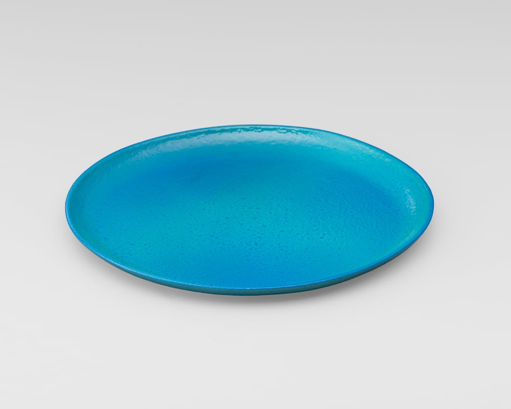 トルコブルー】プレート（大）25cm | 砺波商店