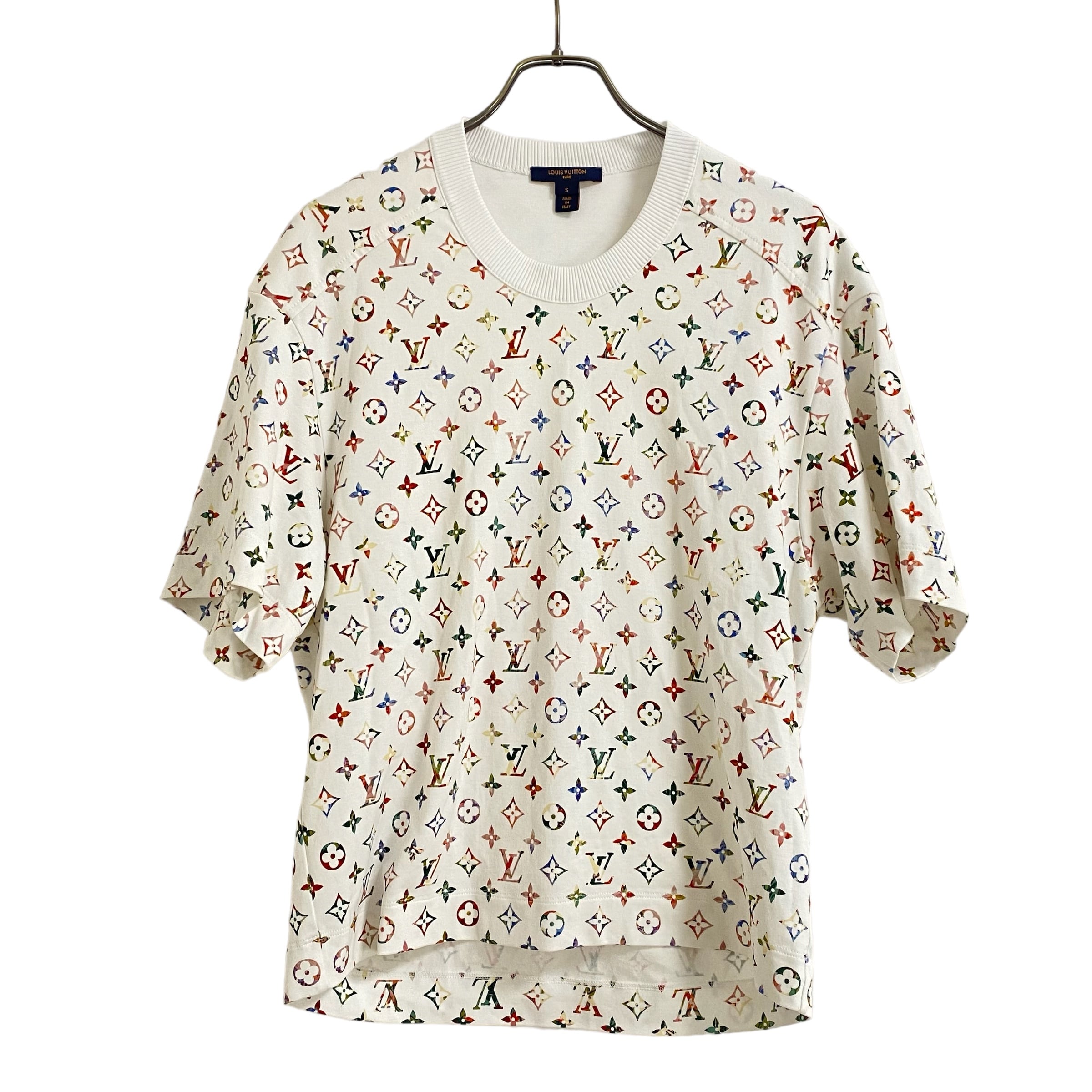 ○LOUIS VUITTON ルイヴィトン モノグラム Ｔシャツ ホワイト Ｓ 11605