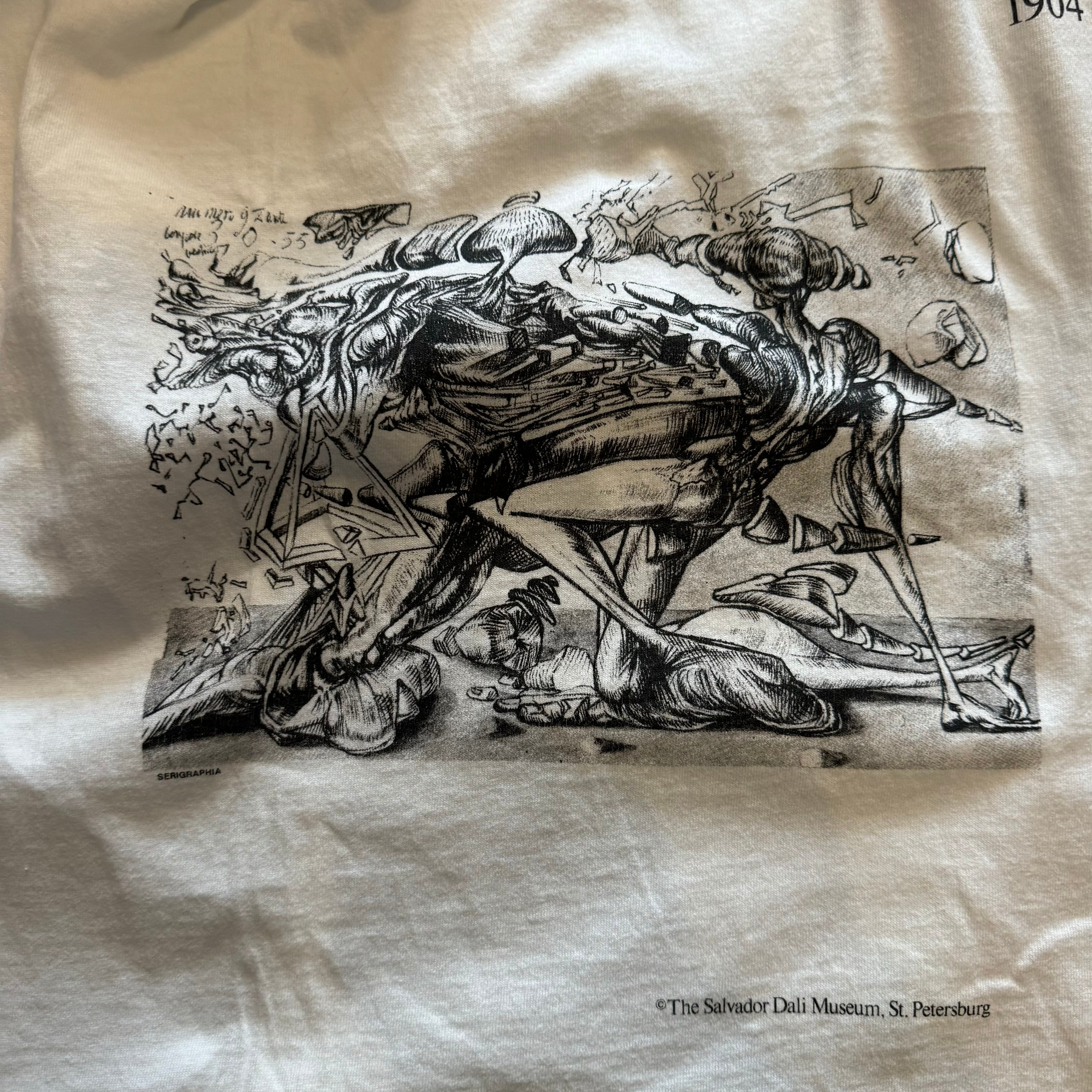 90s サルバドール・ダリ マルチデザインTシャツ | RIDDLE clothing 90s サルバドール・ダリ マルチデザインTシャツ | RIDDLE clothing