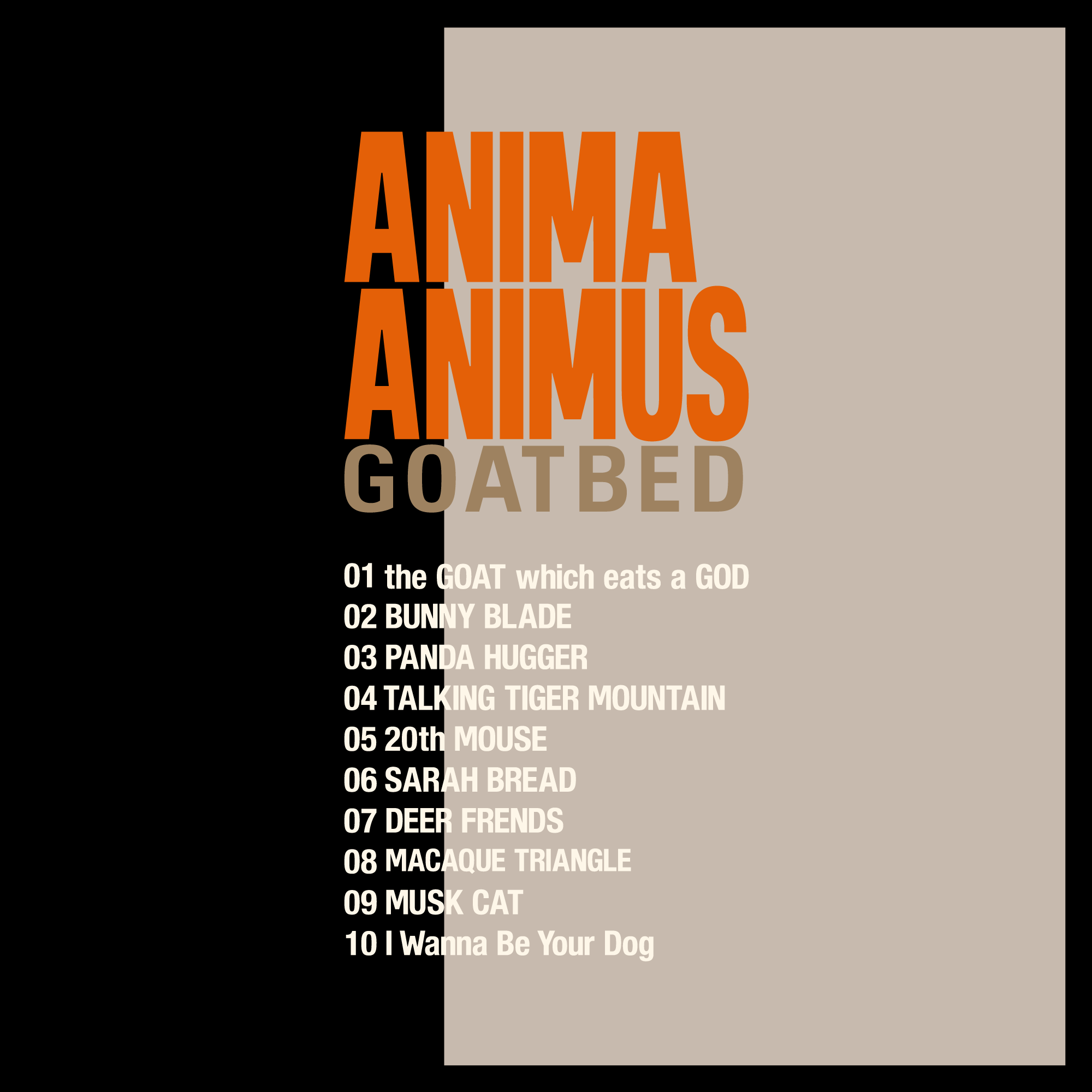 邦楽 GOATBED ANIMA ANIMUS SE-tag CD GOATBED ANIMA ANIMUS SE-tag CD