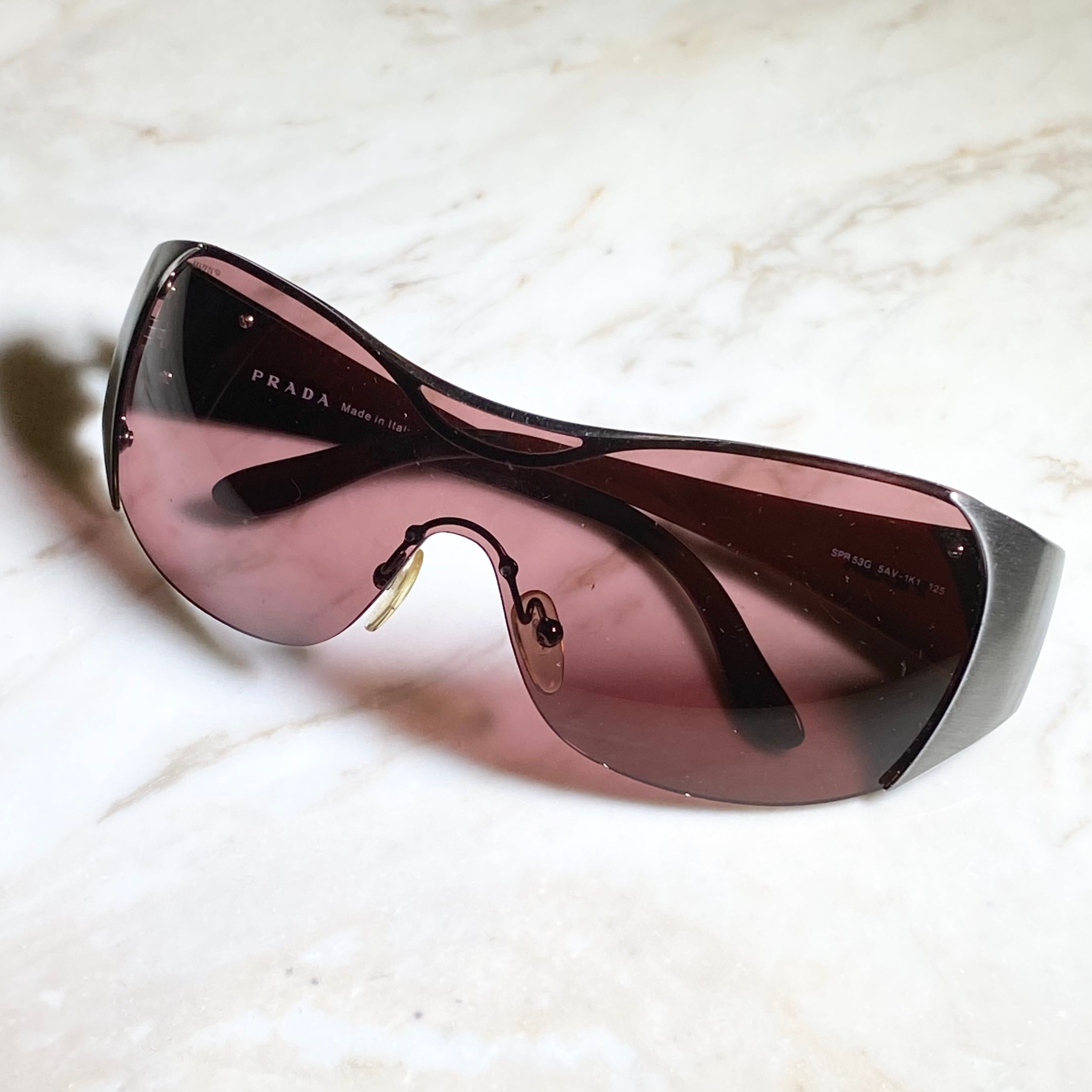 PRADA shield sunglasses “SPR53G” | NOIR ONLINE 