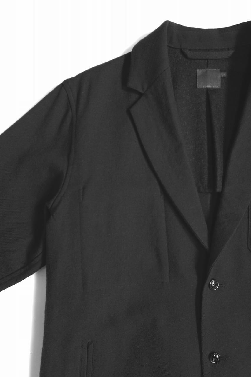 Virgin Wool Washed Twill Jacket
