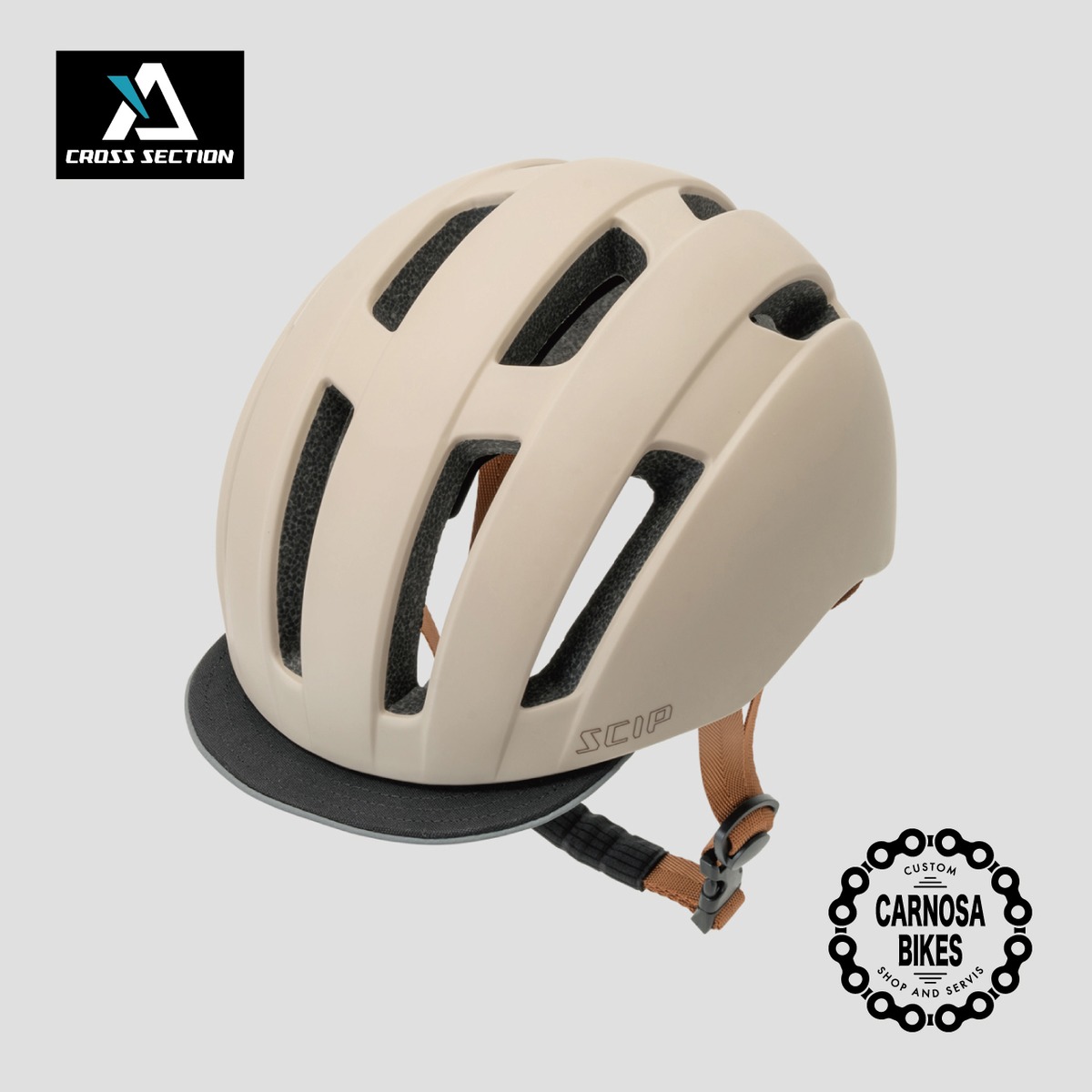 CROSS SECTION】SCIP URBAN HELMET [スキップ アーバン ヘルメット 