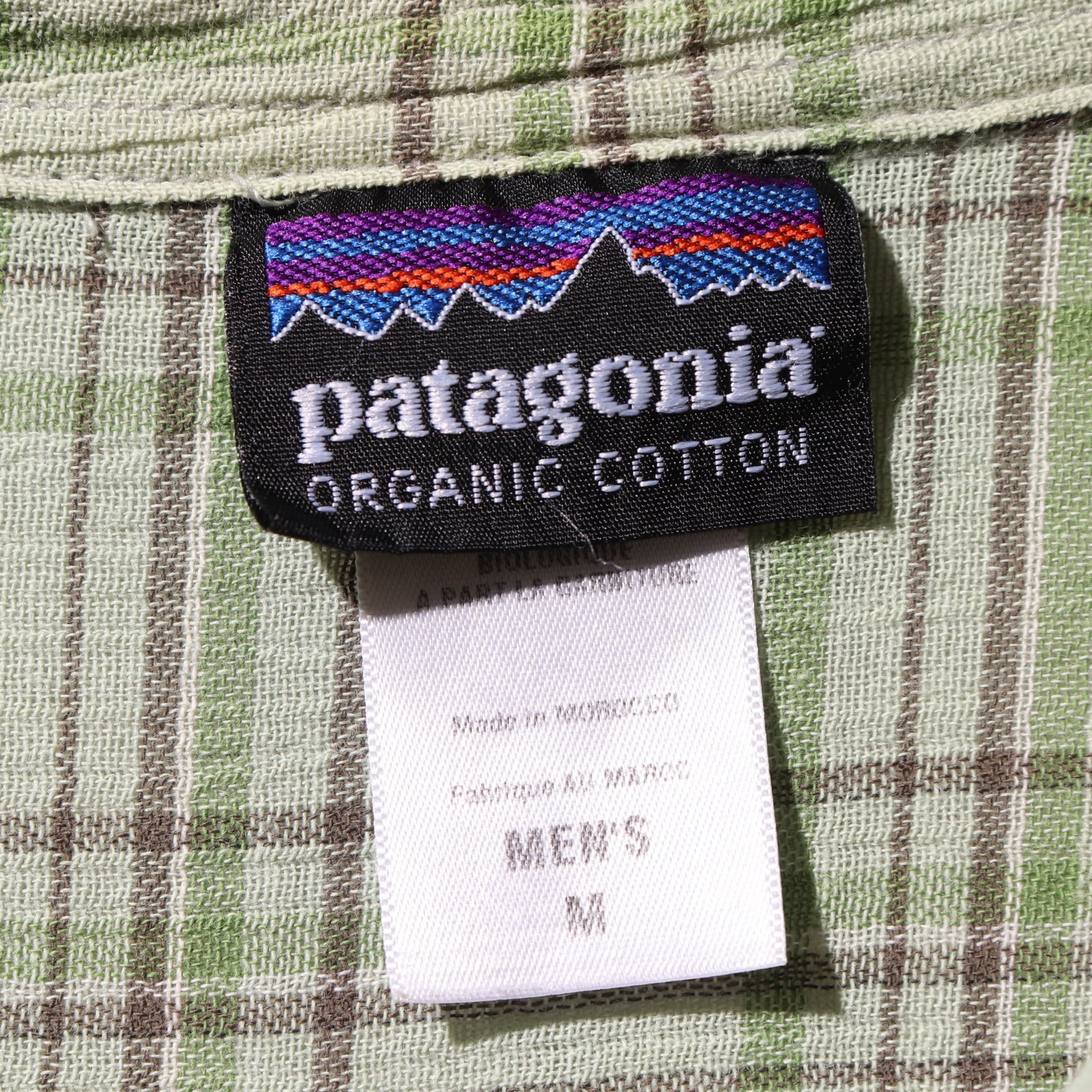 極美品 XL パタゴニア A/C YarnDyedシャツ グリーン 極美品 M 11年 オンブレチェック A/C Yarn Dyed Shirt ACシャツ