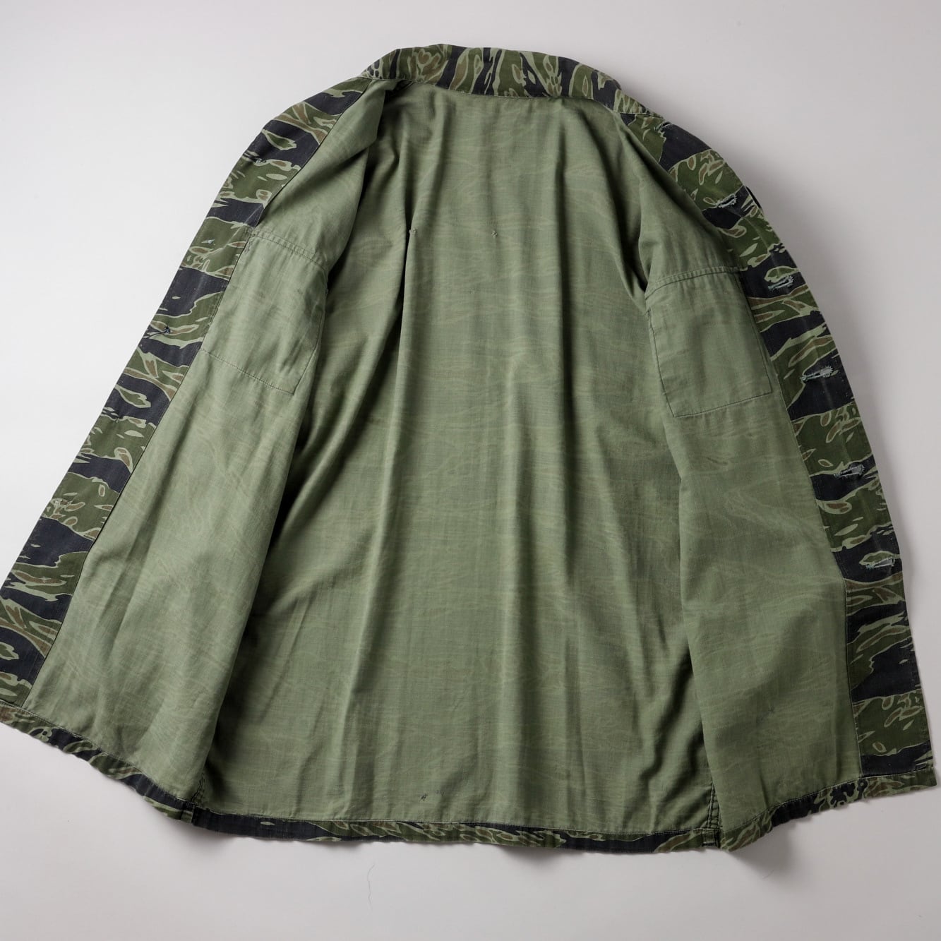 極美品】60s U.S.ARMY Tiger stripe jacket special vintage militaly