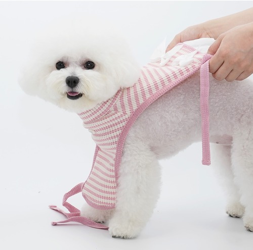 足を通さないワンピースウェア　-　(PINK)