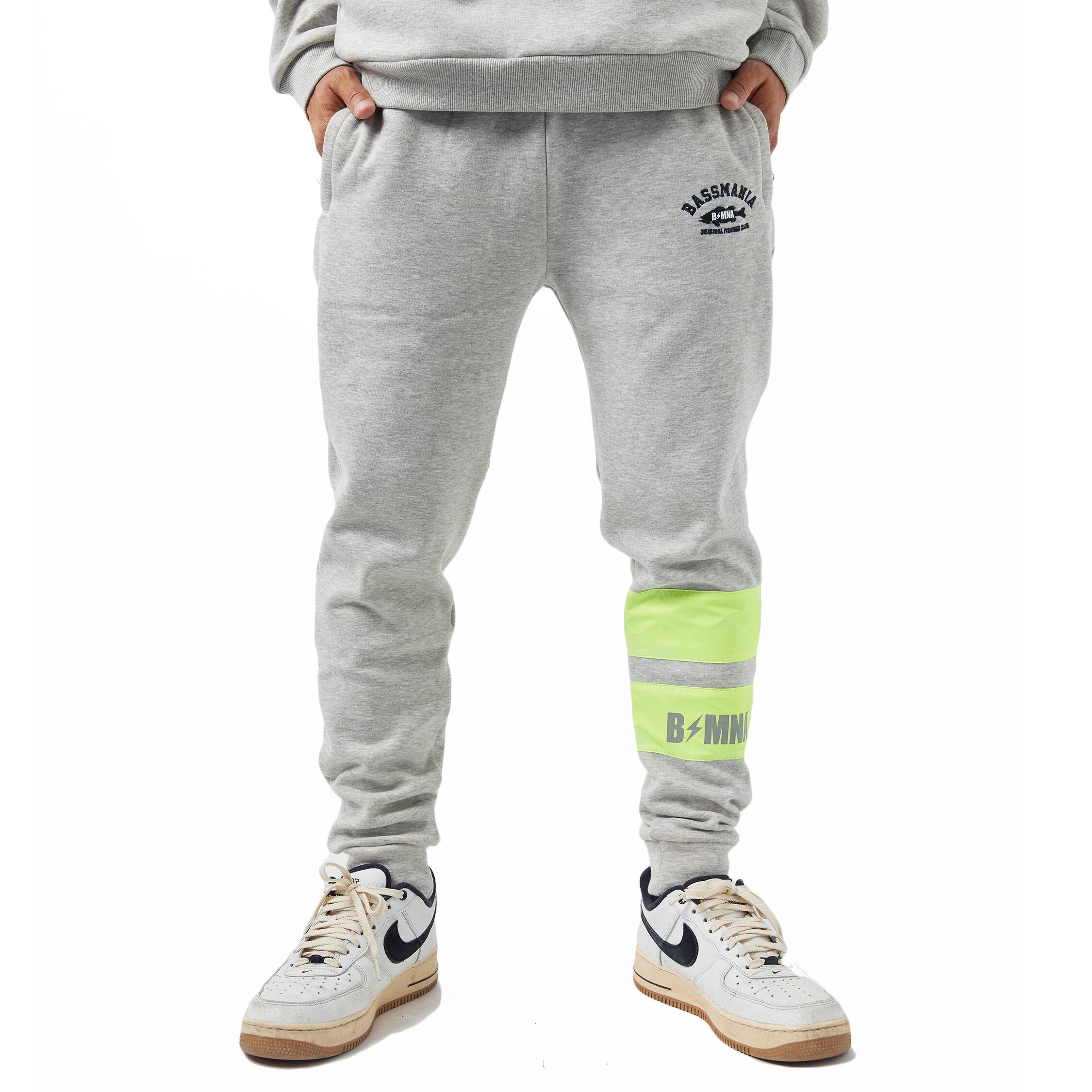 ライン切り替えスウェットジョガーパンツ [GRY/N.YEL] [限定生産