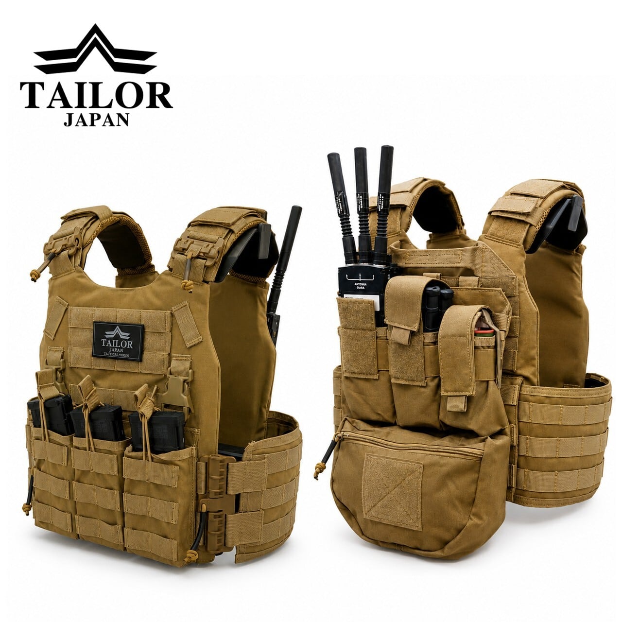 公式】TAILOR JAPAN 公式限定！ バッグパネルセット ラピッドエッジ