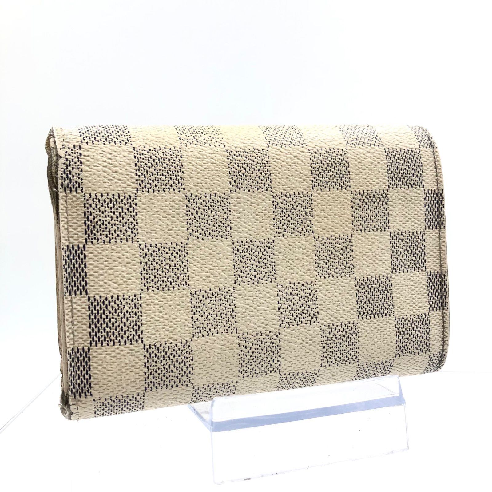 ルイヴィトン ダミエ アレクサンドラ三つ折り財布 ルイヴィトン