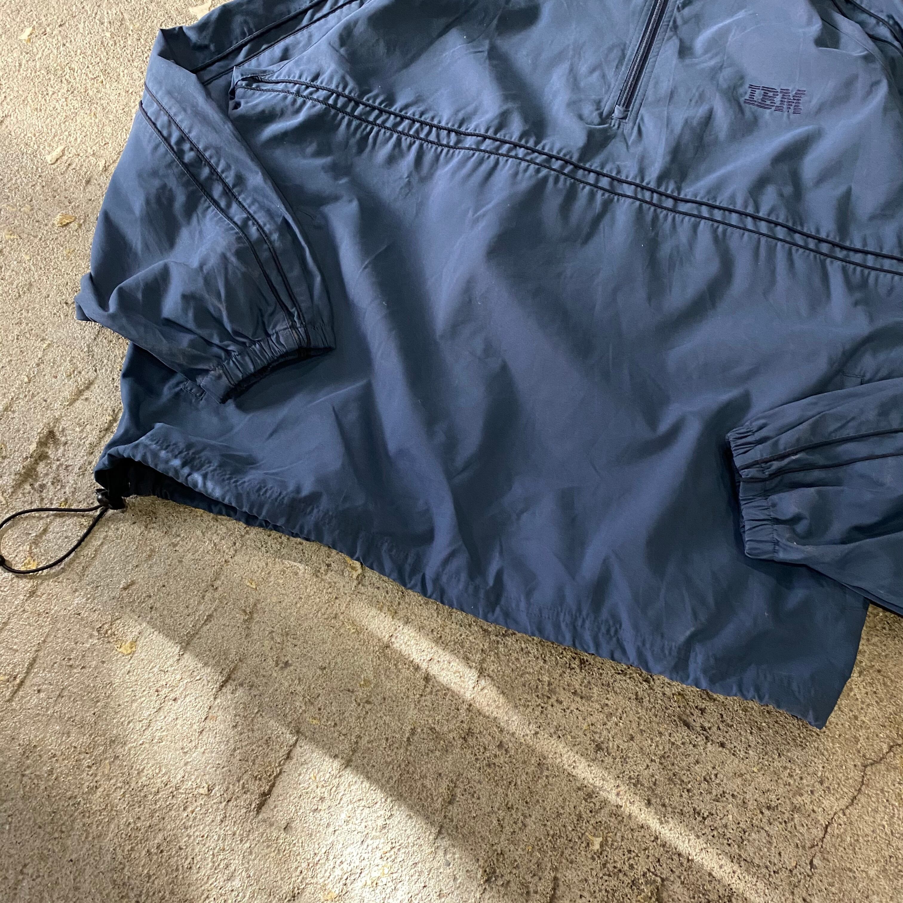 90s〜 IBM nylon half-zip | What