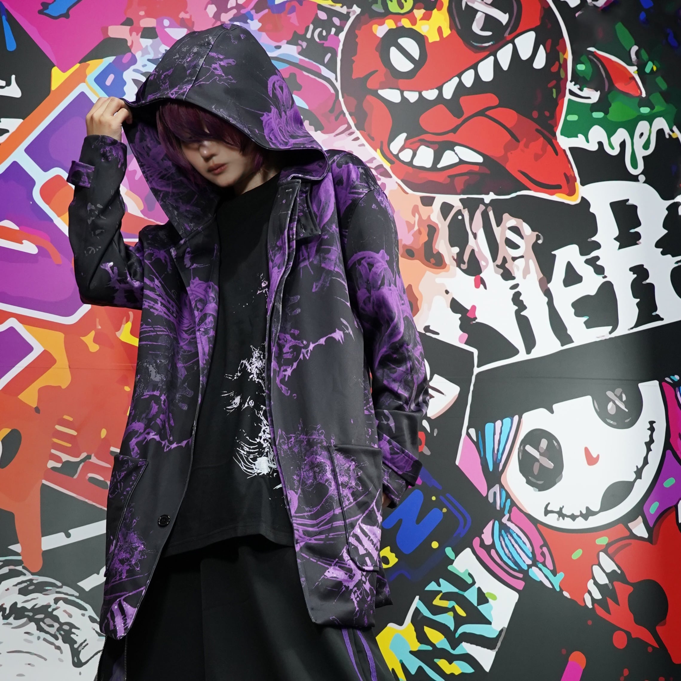 JACKET風LONG OUTER【紫彼岸花】 | NIER CLOTHING