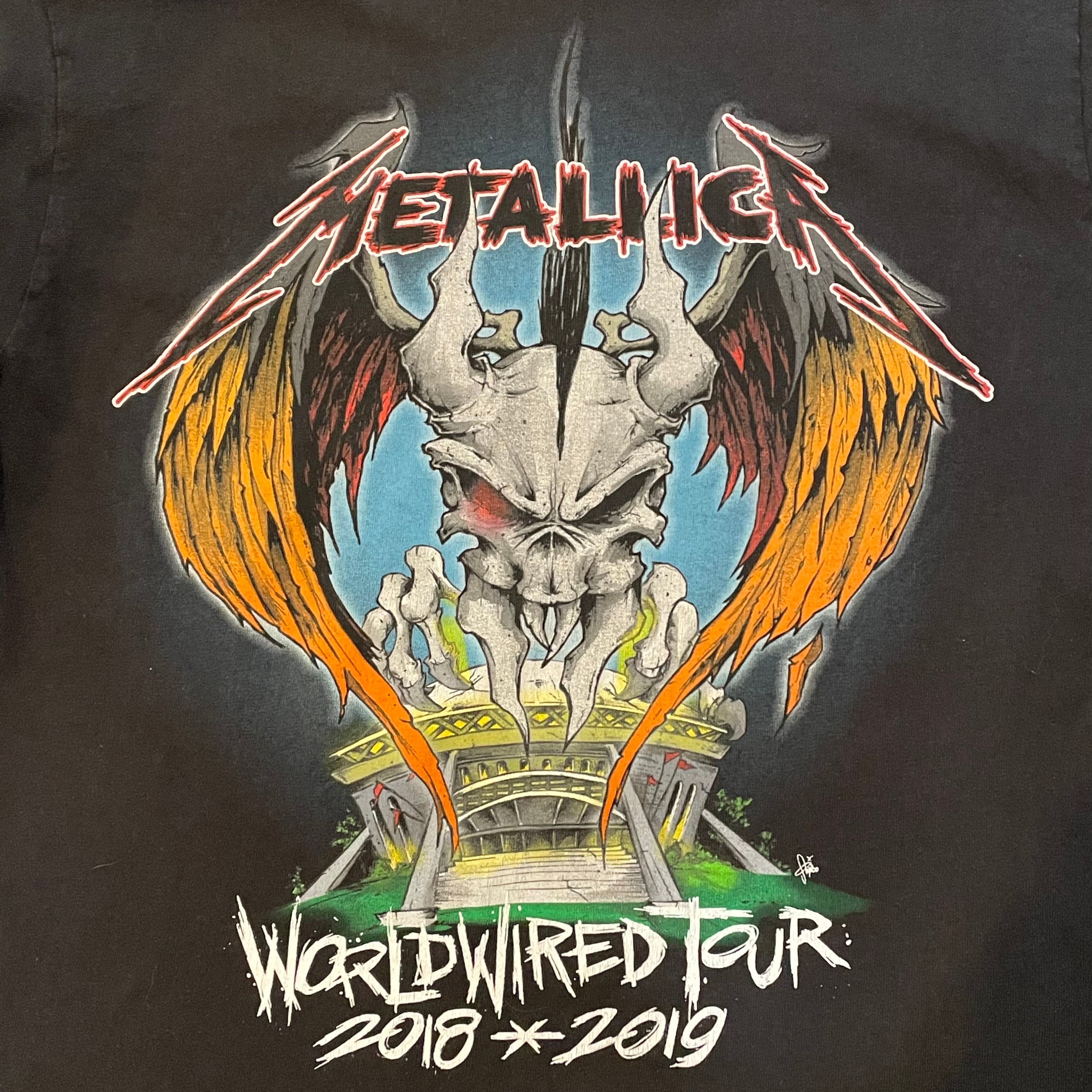 メタリカ 2017 WorldWiredツアー Tシャツ METALLICA