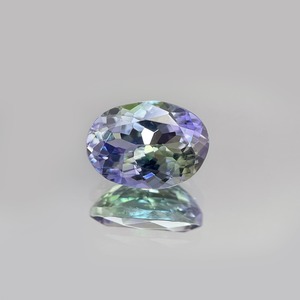 鑑別書付き 非加熱タンザナイト 2.316ct ルース バイカラー