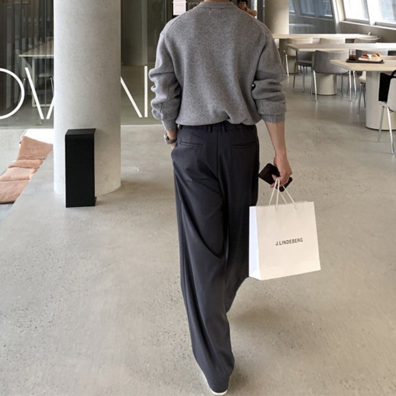 ダブルプリーツベーシックパンツ　1156