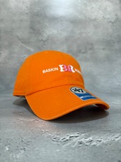 kids '47 CLEAN UP/クリーンナップ  サーティワン アイスクリーム コラボ キャップ 31  オレンジソルベ ビブラントオレンジ キッズサイズ オレンジ