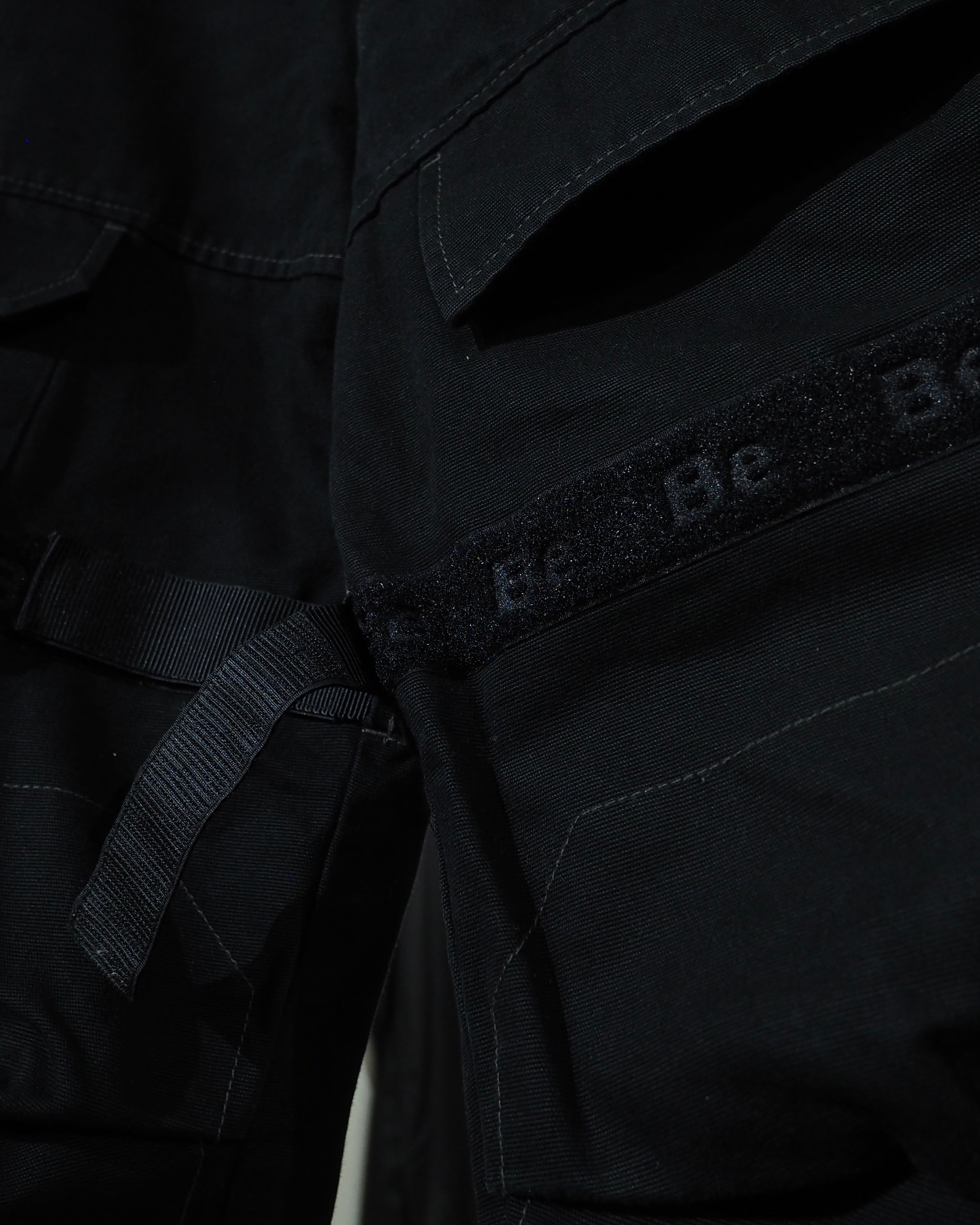 ” MARITHE + FRANCOIS GIRBAUD ” Black Shuttle Wide Cargo Pants