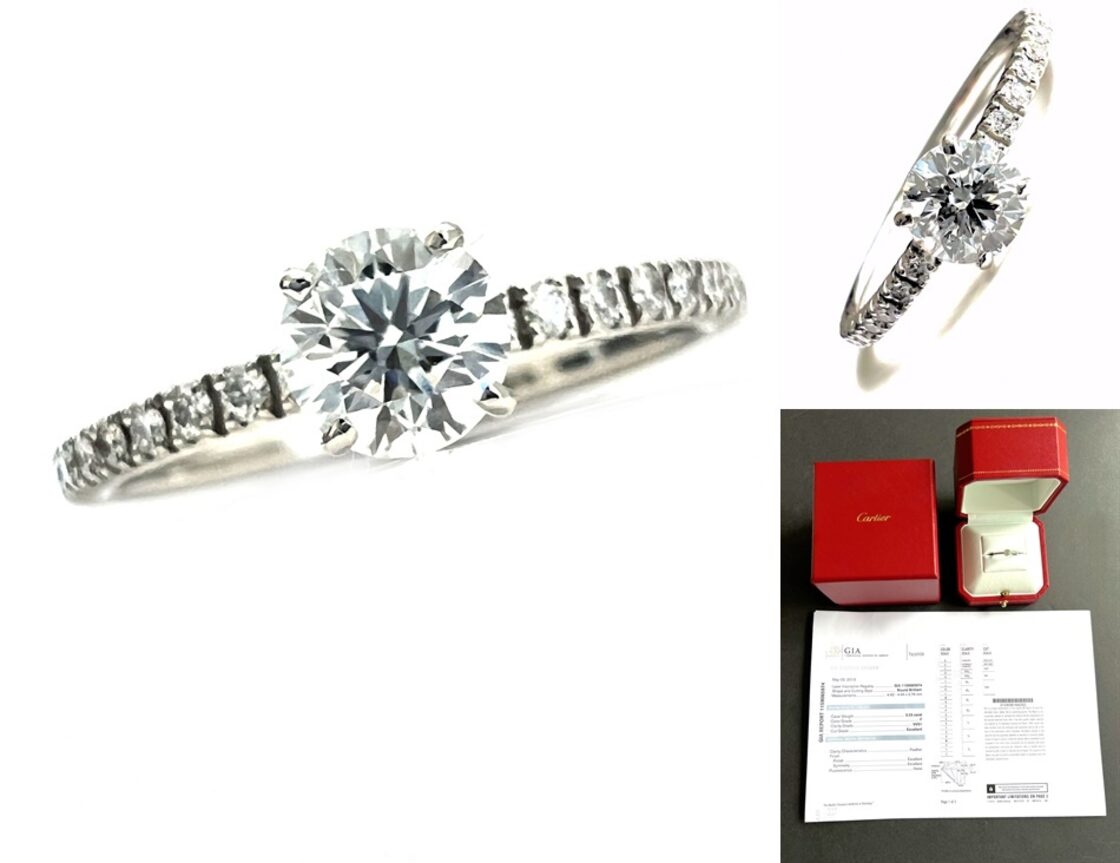 CARTIER / カルティエ ETINCELLE DE CARTIER RING エタンセル ドゥ 