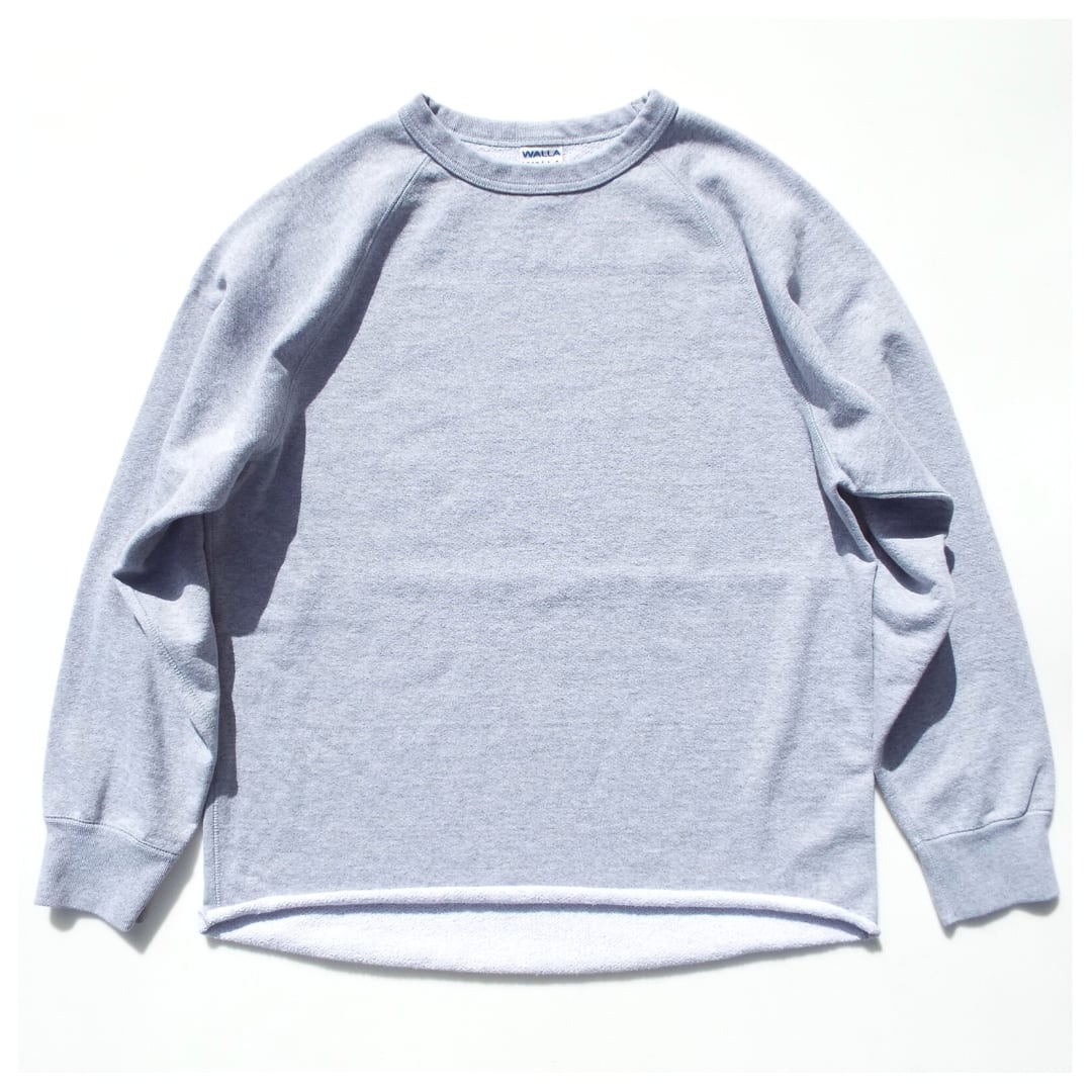 【Walla Walla Sport】13oz. Crew Sweat Shirt (H. Grey) | ファー