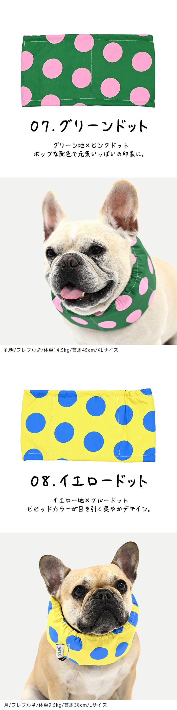 カラー2,5,6】KM863G 保冷剤付き クールネック 犬 リップストップ