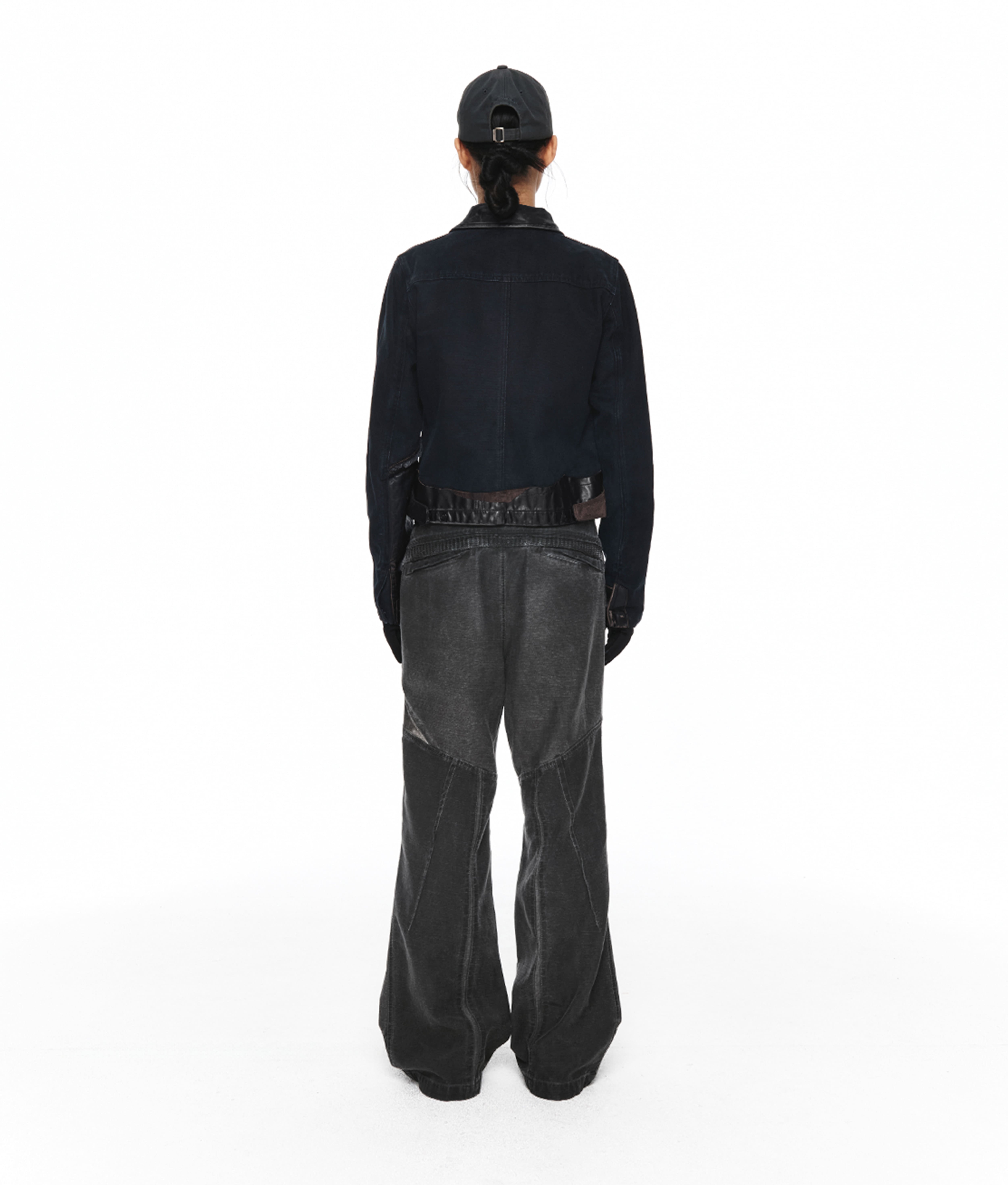 XLIM] EP.8 WOMEN 03 TROUSERS COLOR : WASHED BLACK 正規品 韓国