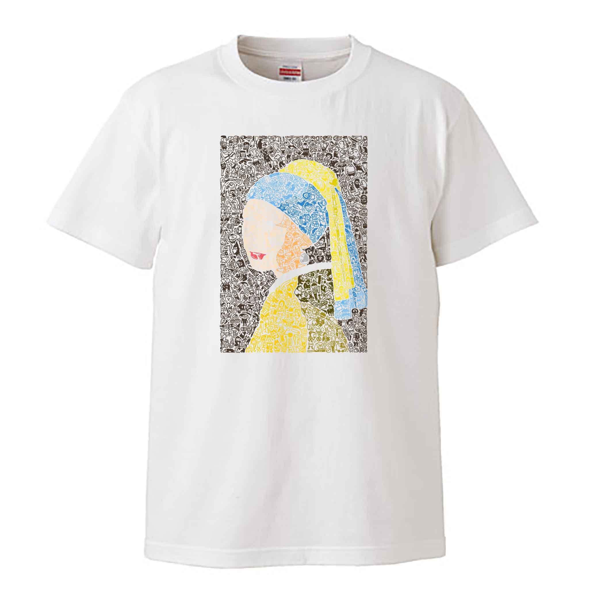 フェルメール  / Tシャツ / 寺田創 /  -WHITE / NATURAL /LIGHT BLUE/-