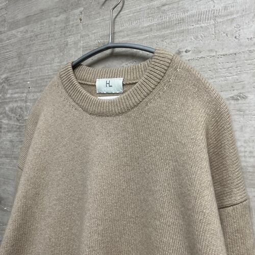 HERILL ヘリル 21-080-HL-8000-3 21AW Goldencash Pullover Natural